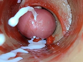 深插阴道内镜头捕捉精液喷射ASMR gay korean kiss porn