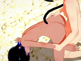 BL-猫男x狐男无套干两炮-伪娘变装日本亚裔漫画动漫游戏色情男同 japan merry porn bukkake