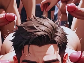 动漫hentai白嫩伪娘群交肌肉男免费视频 gay asian sex on sofa videos