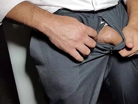 YURI GACHO - 发情的老板当众打飞机射精 - 帅哥在大家面前撸大鸡巴狂射 chinese gay porn 3sum