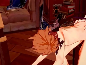 原神BL-钟离x达达利亚口交和被操-伪娘变装日本亚洲漫画动漫游戏色情男同 asian gay casting sex videos