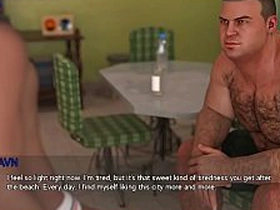 继父的爱 - 肌肉老爹在蒸汽浴室给嫩小伙黄金浴和深喉口交 chinese gay botheration lick porn