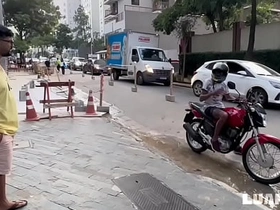 外卖送到马科斯住处 被迫上楼吃巴西头号骚零的吹箫 japanese gay gym porn