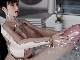 肥臀Ana肛交她的变性继女，Eve打飞机并把精液射满她的西装 asian big load of shit gay porn