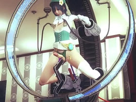 原神 Yaoi - 温迪在性爱机器上被干 - 娘炮变装日本亚洲漫画动漫游戏色情同性恋 japanese gay boys sex video japan gay porn