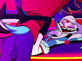 地狱客栈阿斯蒙蒂斯和菲兹罗利交配 gay wrestling hot porn