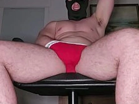 PhantomGentX穿红色Calvin Klein内裤 throne load!肌肉猛男撸出超硬巨量精液 free pinoy blissful porn