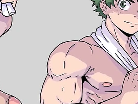 出久巨根成长动画1027 从小鸡巴变成大肉棒 asian gay porn hardcore