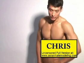 亚裔男模Chris gay chinese ass worship porn