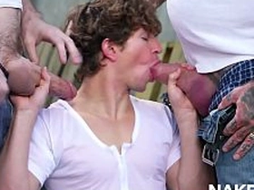 Greyson Myles和Eddie Patrick户外群交 porn gay korean hot